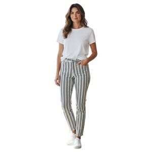 BDG Urban Outfitters Striped Jeans Womens Size 24 White Black High Rise